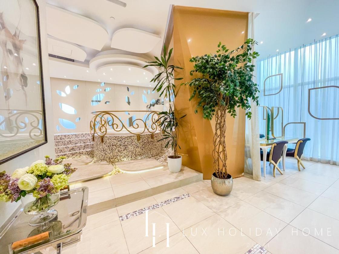 Lux - Lavish Suite With Full Palm Jumeirah View 1 Dubaï Extérieur photo