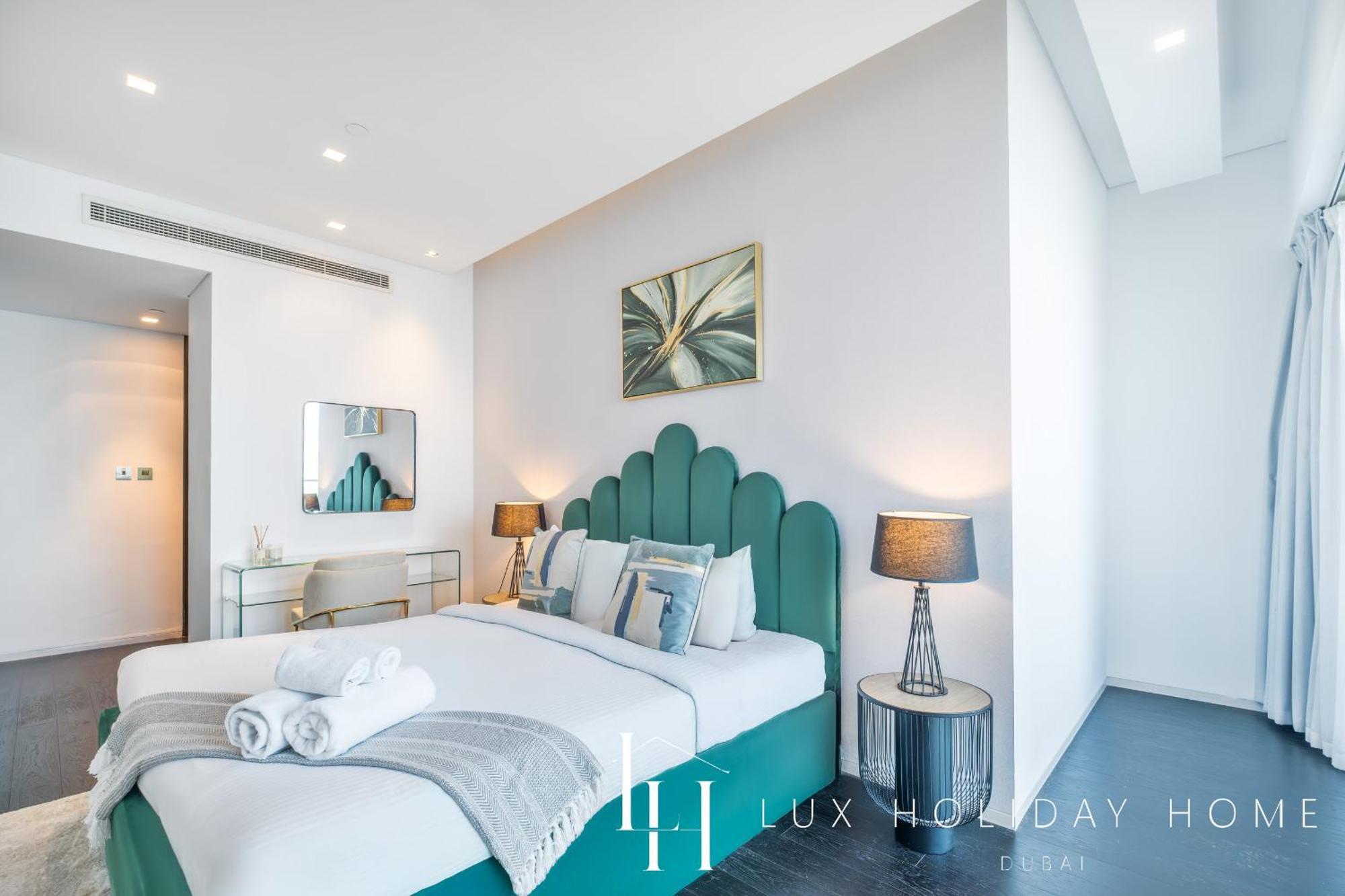 Lux - Lavish Suite With Full Palm Jumeirah View 1 Dubaï Extérieur photo