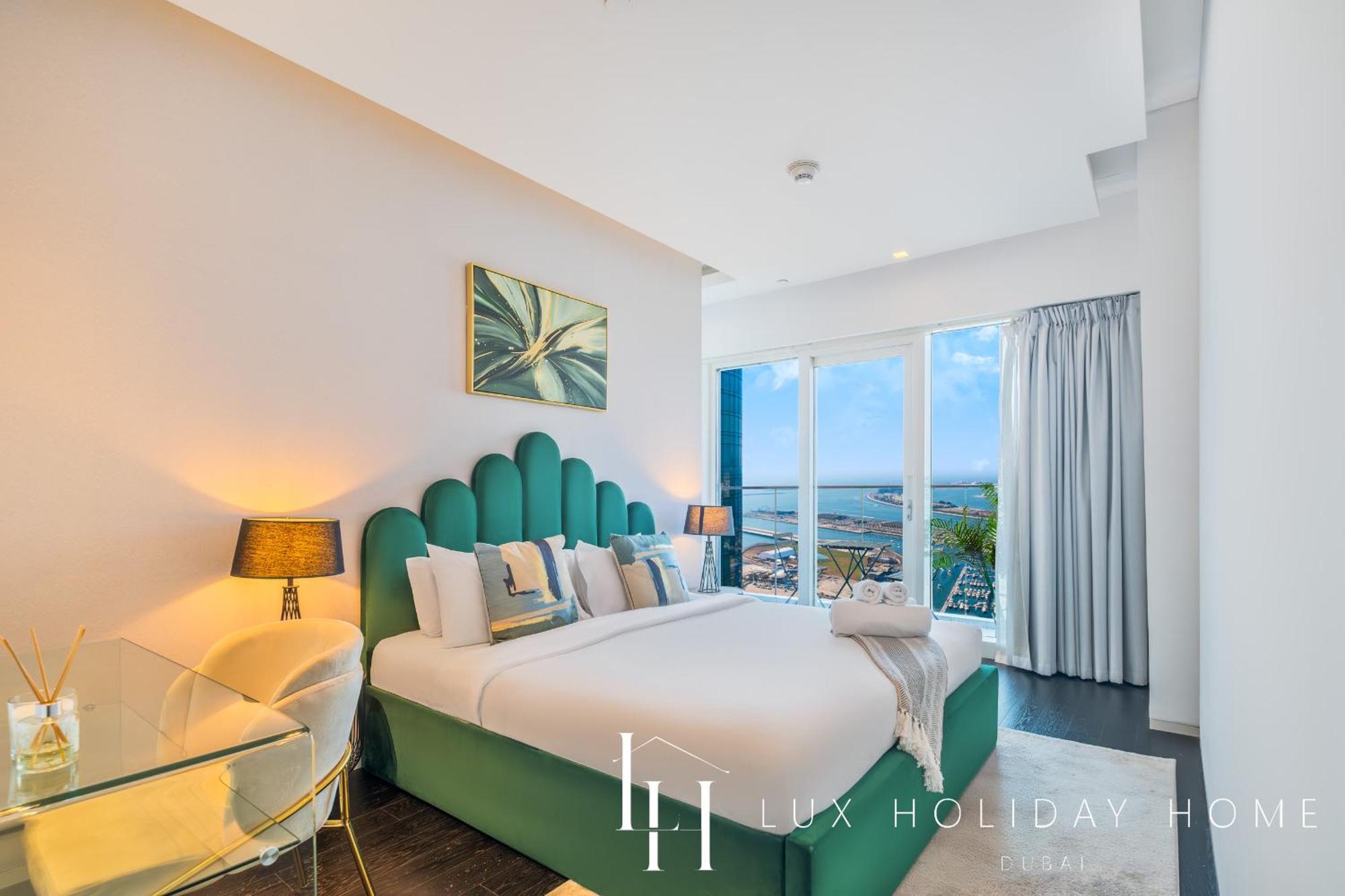 Lux - Lavish Suite With Full Palm Jumeirah View 1 Dubaï Extérieur photo
