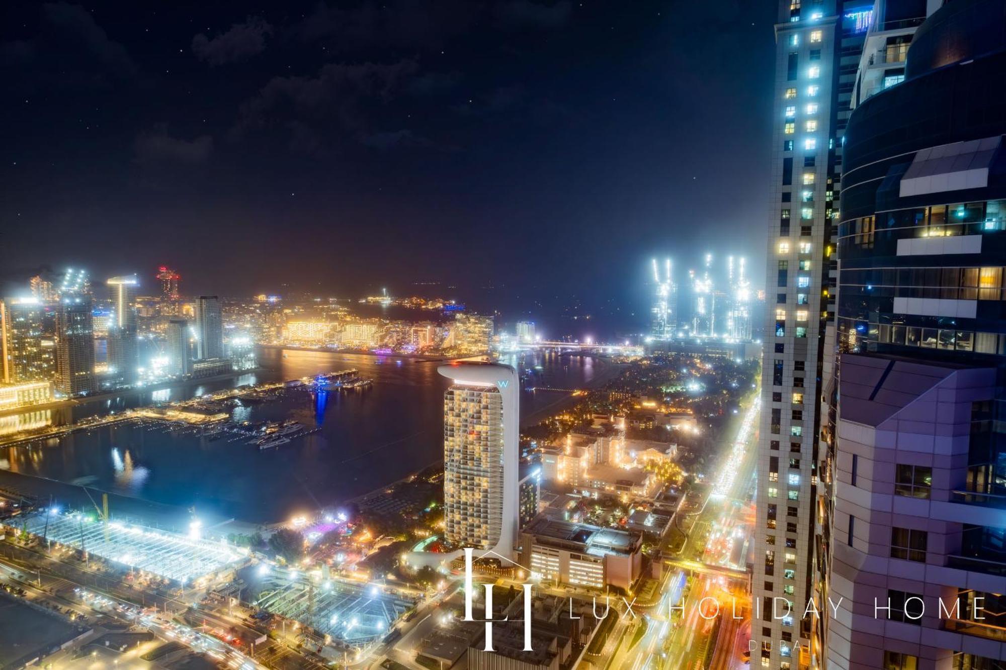 Lux - Lavish Suite With Full Palm Jumeirah View 1 Dubaï Extérieur photo