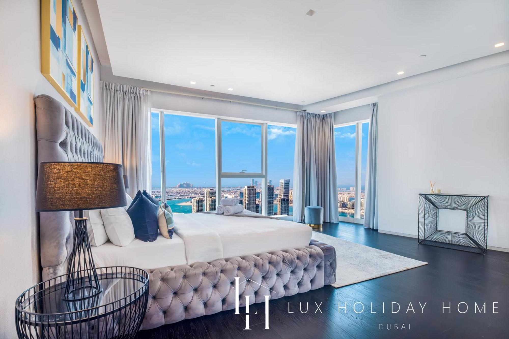 Lux - Lavish Suite With Full Palm Jumeirah View 1 Dubaï Extérieur photo