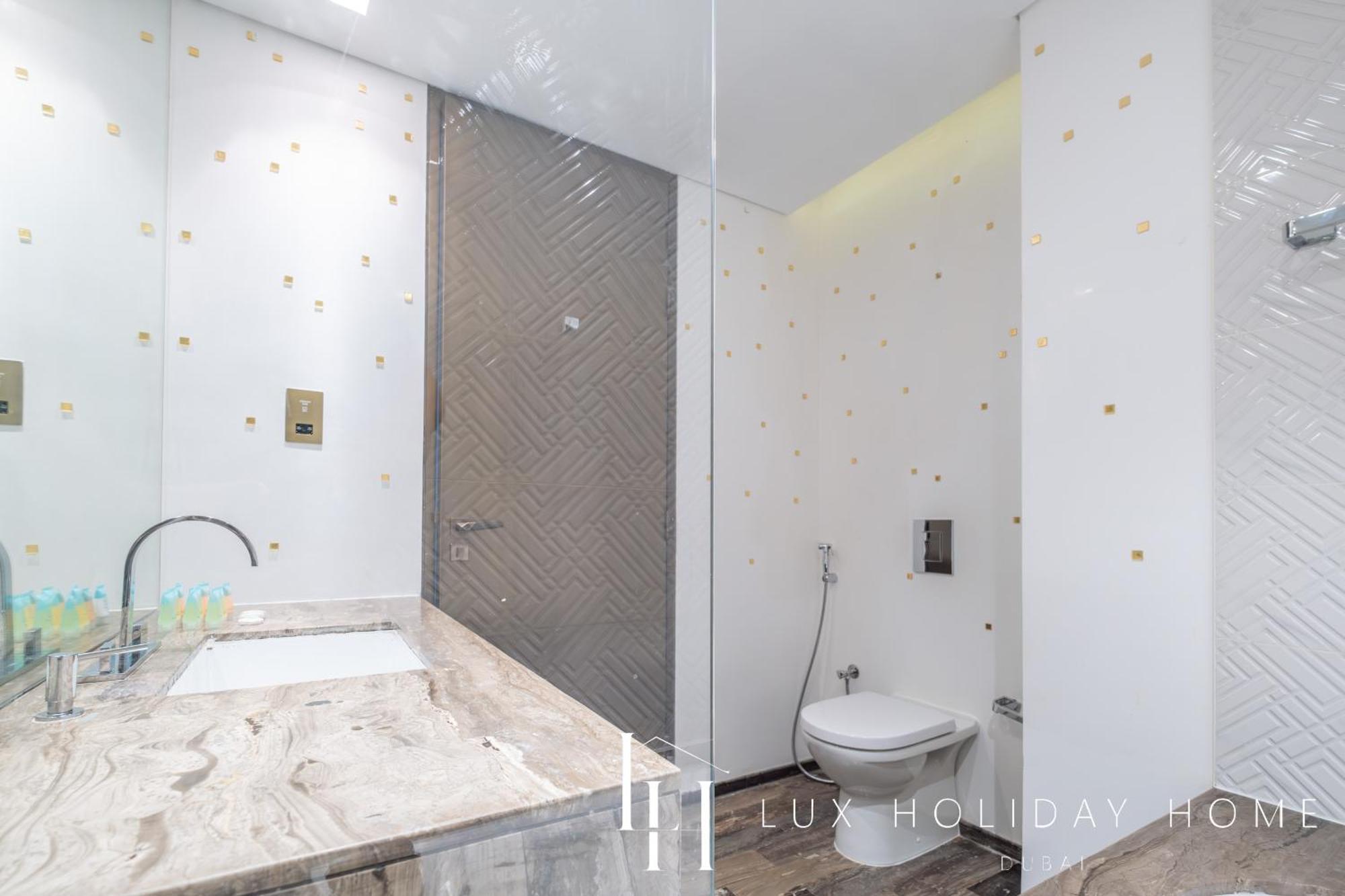 Lux - Lavish Suite With Full Palm Jumeirah View 1 Dubaï Extérieur photo