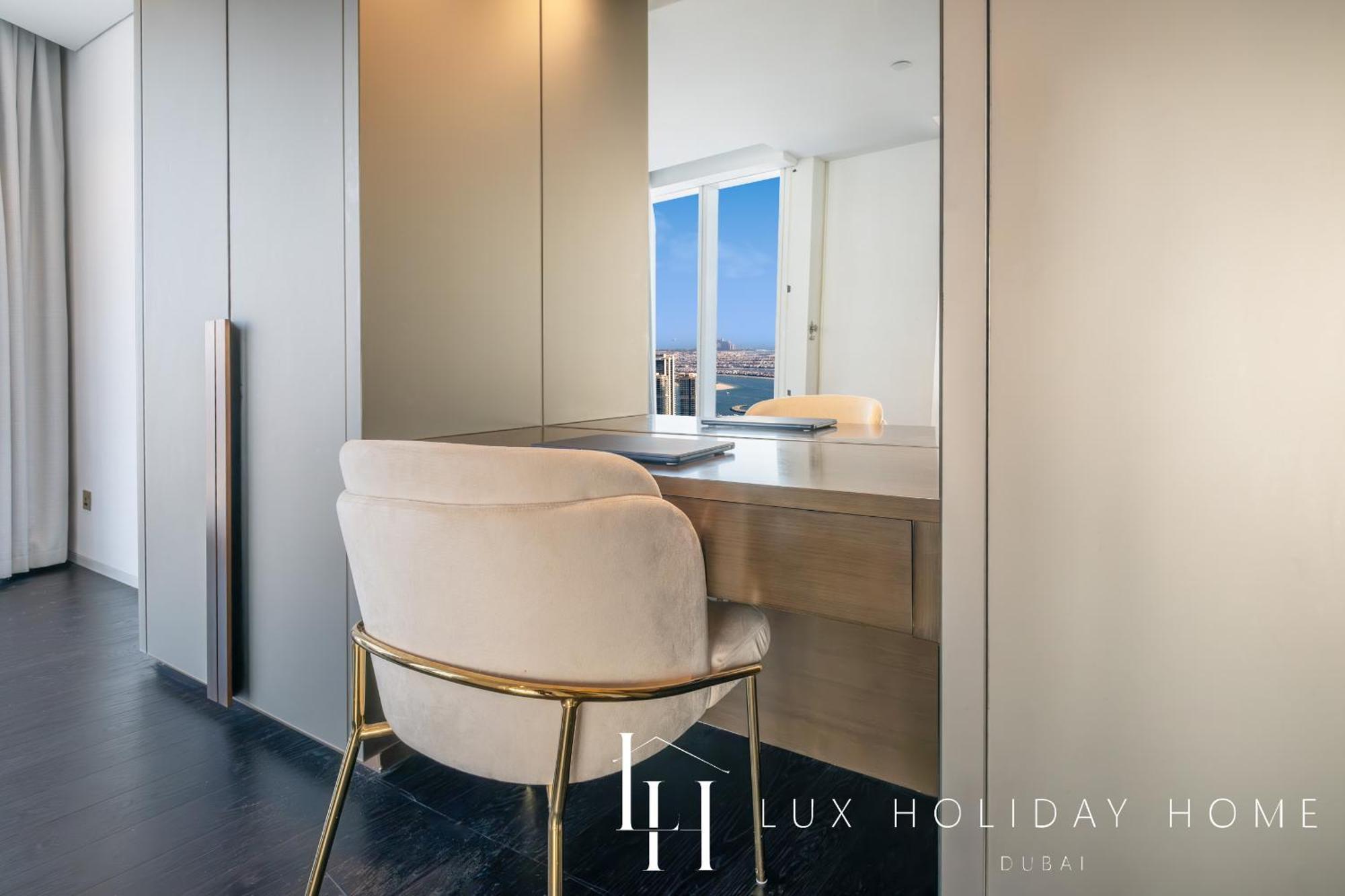Lux - Lavish Suite With Full Palm Jumeirah View 1 Dubaï Extérieur photo