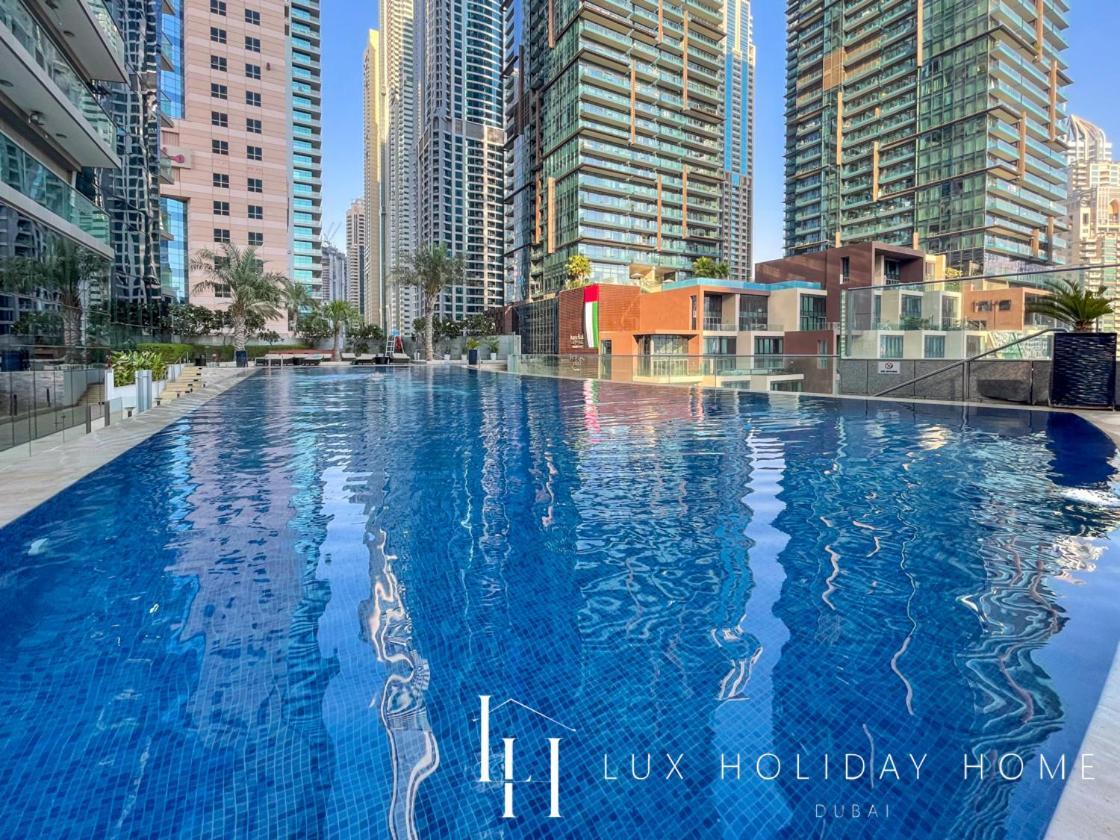Lux - Lavish Suite With Full Palm Jumeirah View 1 Dubaï Extérieur photo