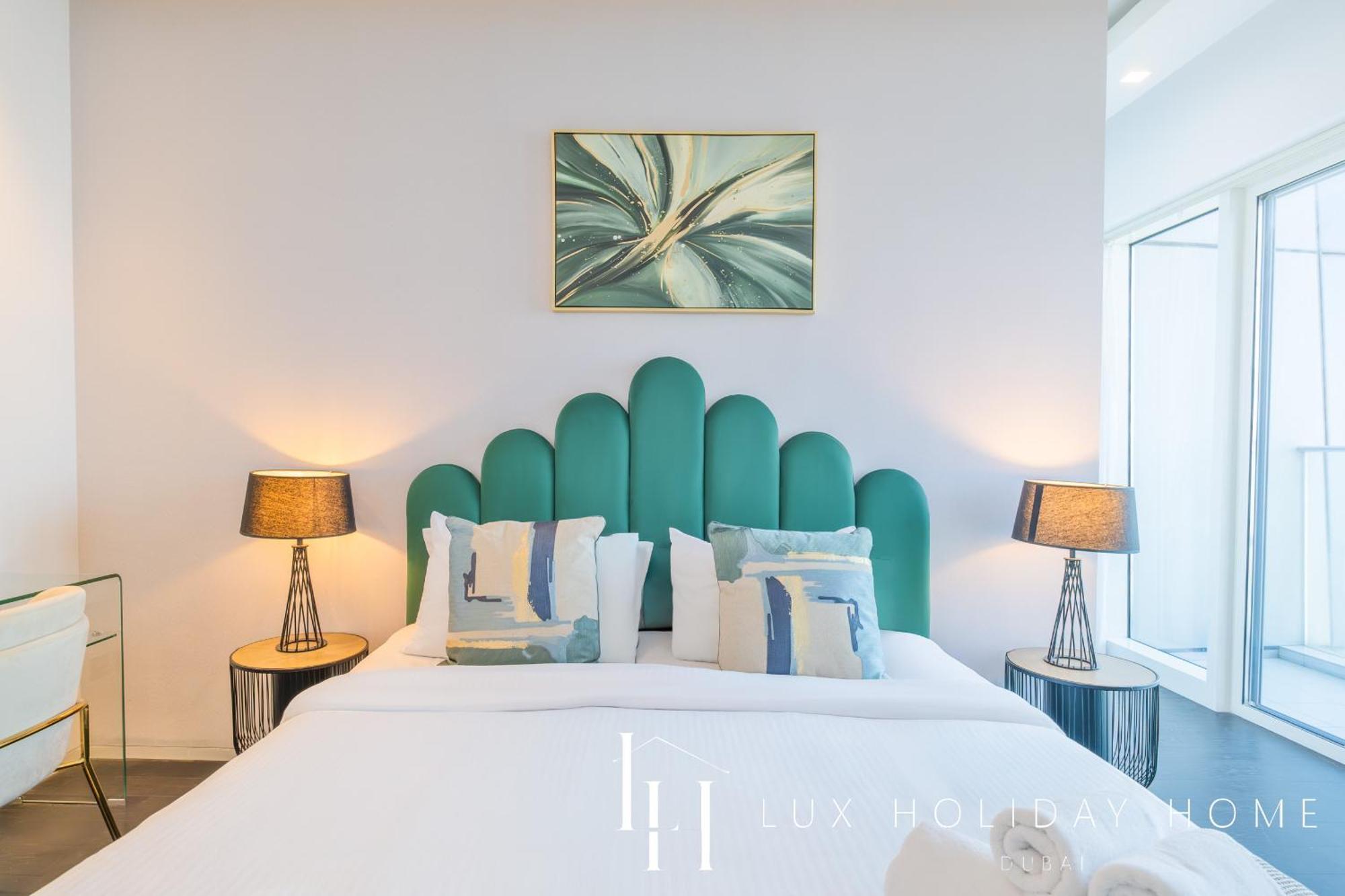 Lux - Lavish Suite With Full Palm Jumeirah View 1 Dubaï Extérieur photo